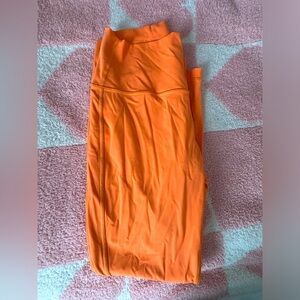 discontinued orange soda lululemon align leggings 25’